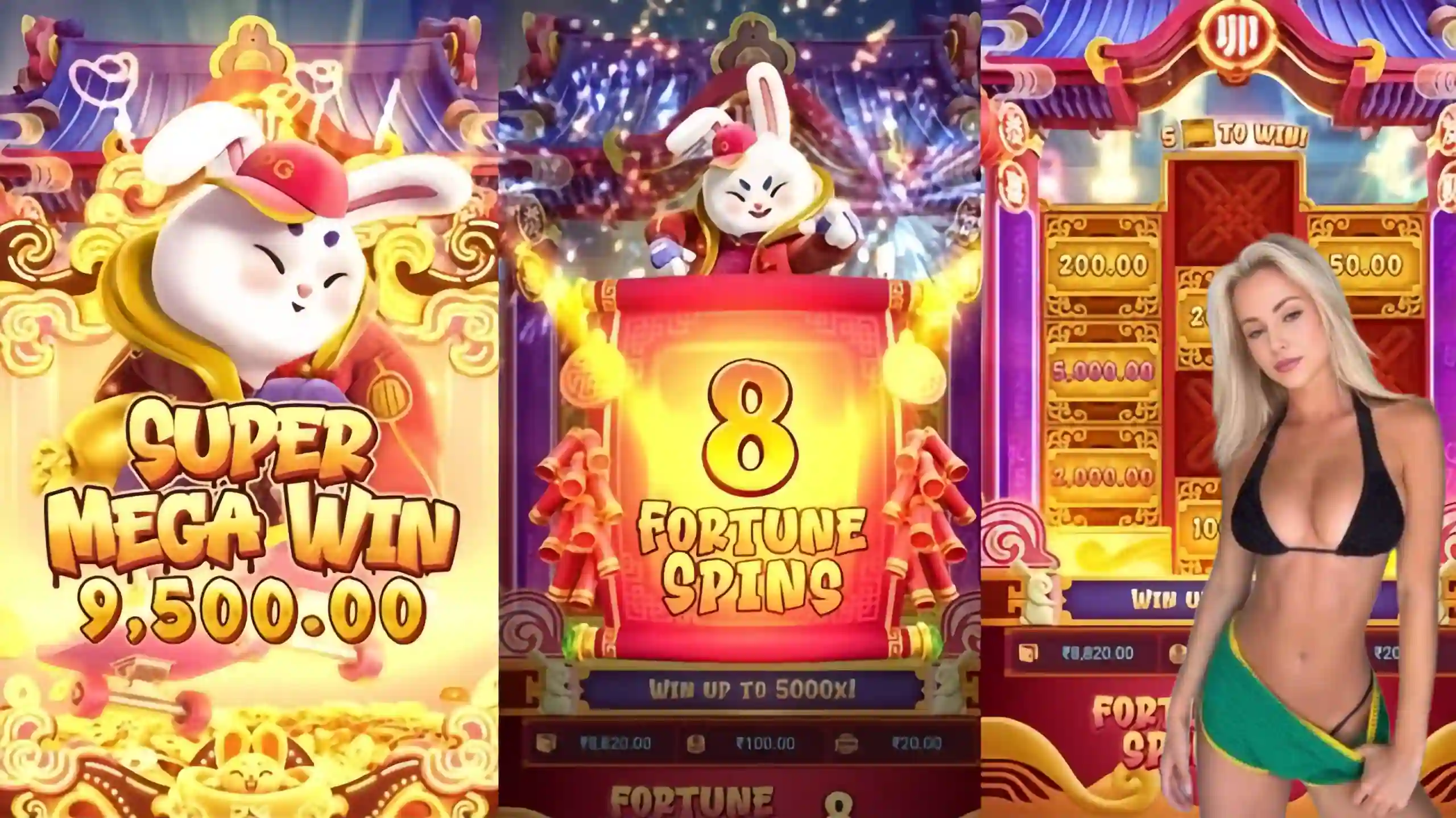 Wild Expansivo Fortune Rabbit 188w - Coelho Dourado que Expande